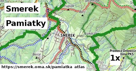 pamiatky v Smerek