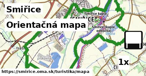 Orientačná mapa, Smiřice