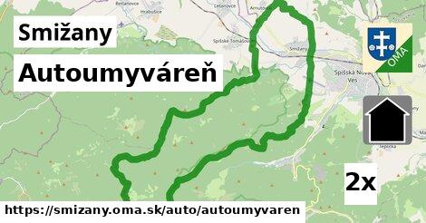 Autoumyváreň, Smižany