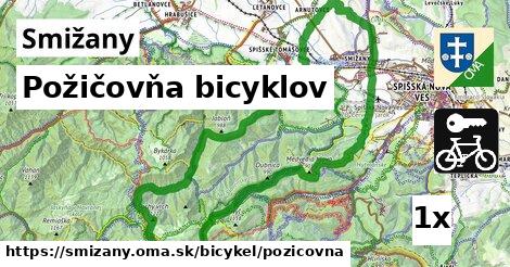 Požičovňa bicyklov, Smižany