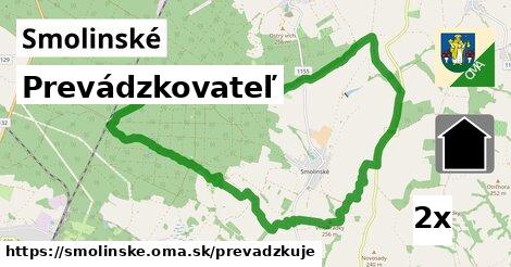 prevádzkovateľ v Smolinské