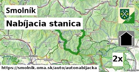 nabíjacia stanica v Smolník