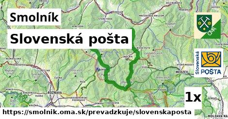 Slovenská pošta, Smolník