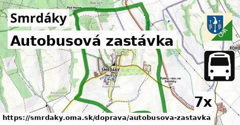 Autobusová zastávka, Smrdáky