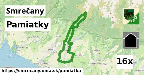 pamiatky v Smrečany