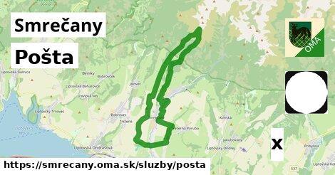 Pošta, Smrečany