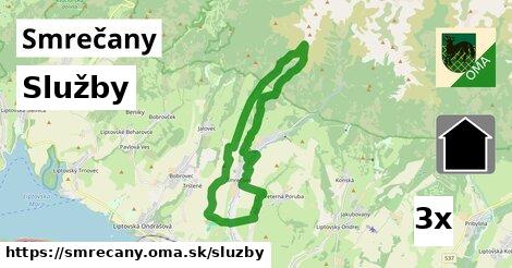 služby v Smrečany