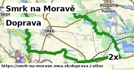 doprava v Smrk na Moravě