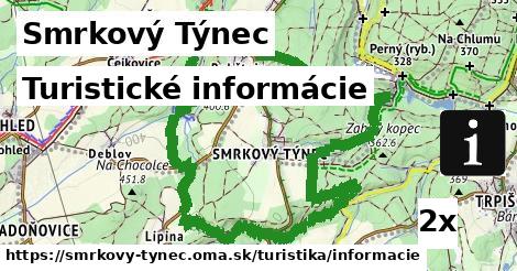 Turistické informácie, Smrkový Týnec