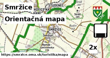 Orientačná mapa, Smržice