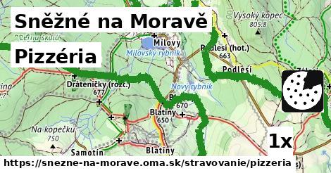 Pizzéria, Sněžné na Moravě