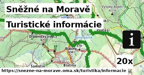 Turistické informácie, Sněžné na Moravě