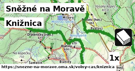 Knižnica, Sněžné na Moravě