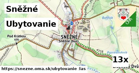 ubytovanie v Sněžné