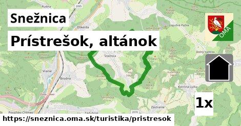 Prístrešok, altánok, Snežnica