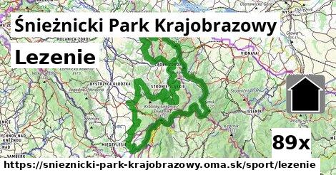 Lezenie, Śnieżnicki Park Krajobrazowy