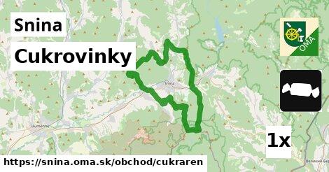 Cukrovinky, Snina