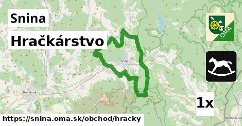 hračkárstvo v Snina