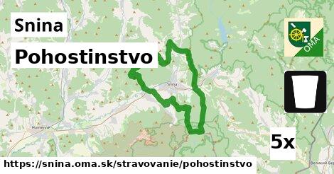 Pohostinstvo, Snina