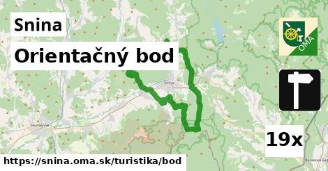 Orientačný bod, Snina