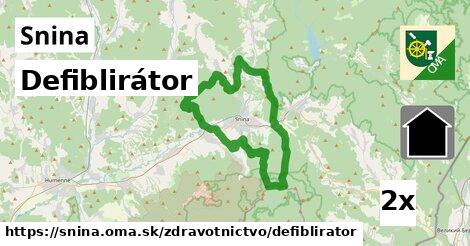 defiblirátor v Snina