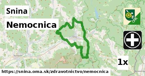 Nemocnica, Snina