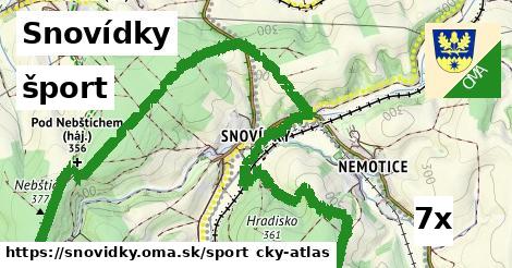 šport v Snovídky