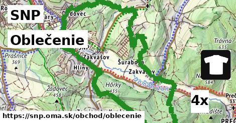 Oblečenie, SNP