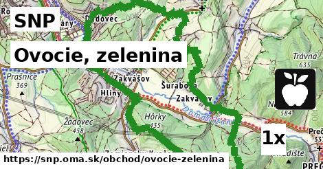 Ovocie, zelenina, SNP