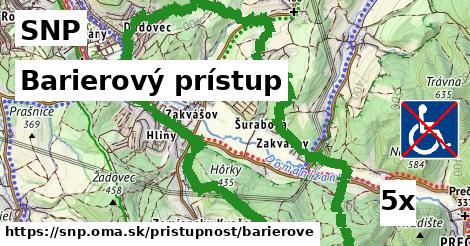 Barierový prístup, SNP