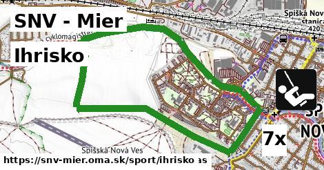 Ihrisko, SNV - Mier