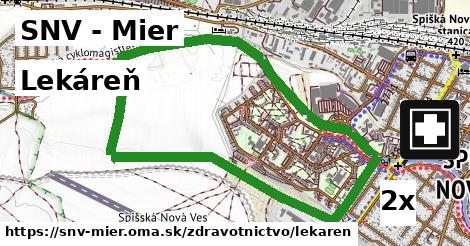 Lekáreň, SNV - Mier