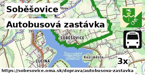 Autobusová zastávka, Soběšovice