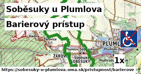 barierový prístup v Soběsuky u Plumlova