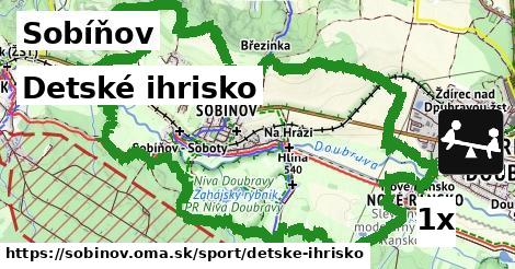 Detské ihrisko, Sobíňov