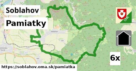 pamiatky v Soblahov