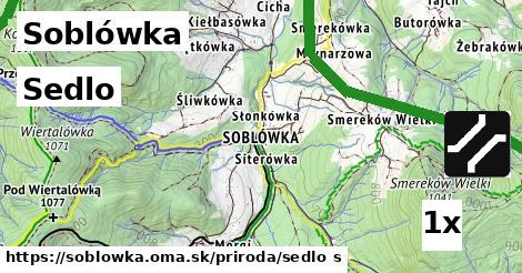 sedlo v Soblówka