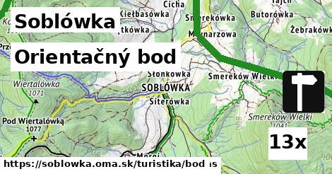 orientačný bod v Soblówka