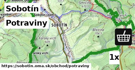 Potraviny, Sobotín