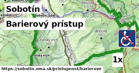 Barierový prístup, Sobotín