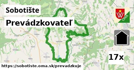 prevádzkovateľ v Sobotište