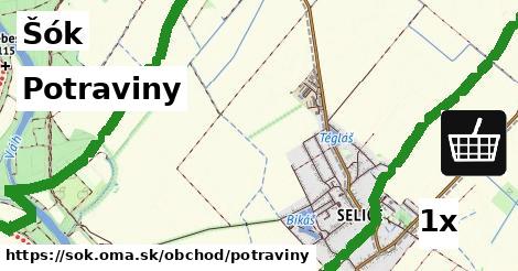 potraviny v Šók