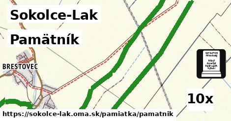 pamätník v Sokolce-Lak