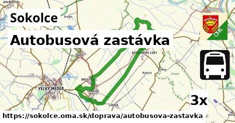 Autobusová zastávka, Sokolce