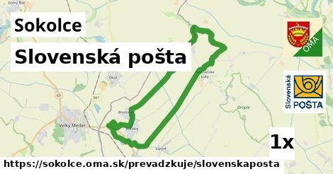 Slovenská pošta, Sokolce