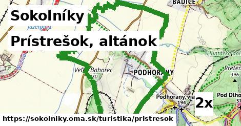 Prístrešok, altánok, Sokolníky