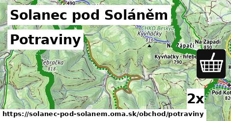 Potraviny, Solanec pod Soláněm