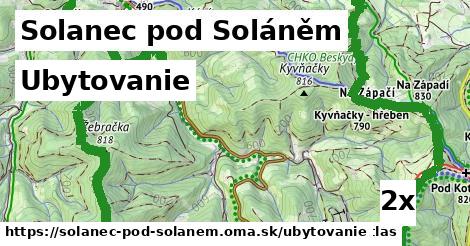 ubytovanie v Solanec pod Soláněm