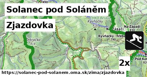 Zjazdovka, Solanec pod Soláněm