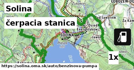 čerpacia stanica, Solina